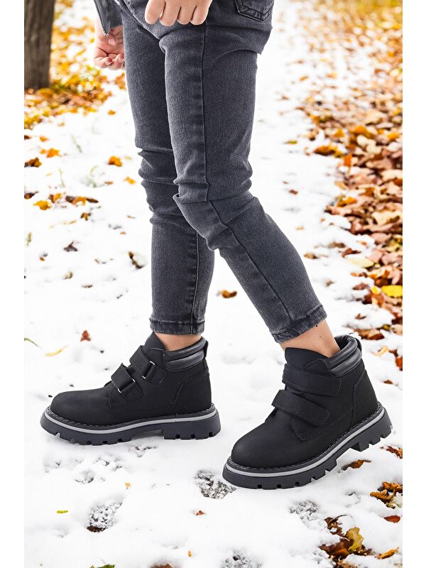 Cırtlı Erkek Çocuk Bot Ayakkabı Arz 3340 - Görsel 3