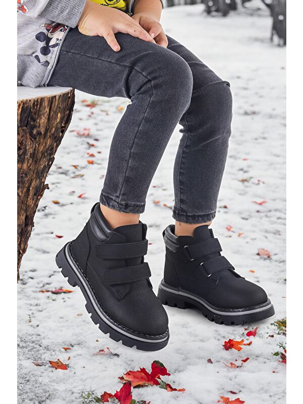 Cırtlı Erkek Çocuk Bot Ayakkabı Arz 3340 - Görsel 4