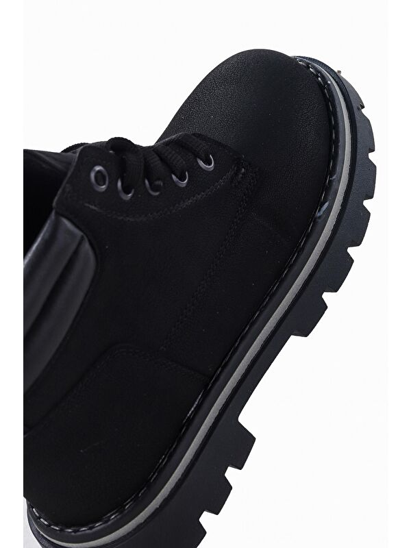 Fermuarlı Erkek Çocuk Bot Ayakkabı Arz 4552 - Görsel 6