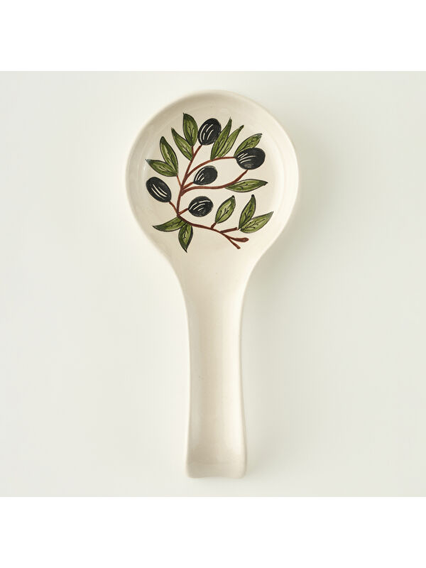 Bella Maison Olive Kirli Kaşıklık Beyaz (11,5x24 cm)