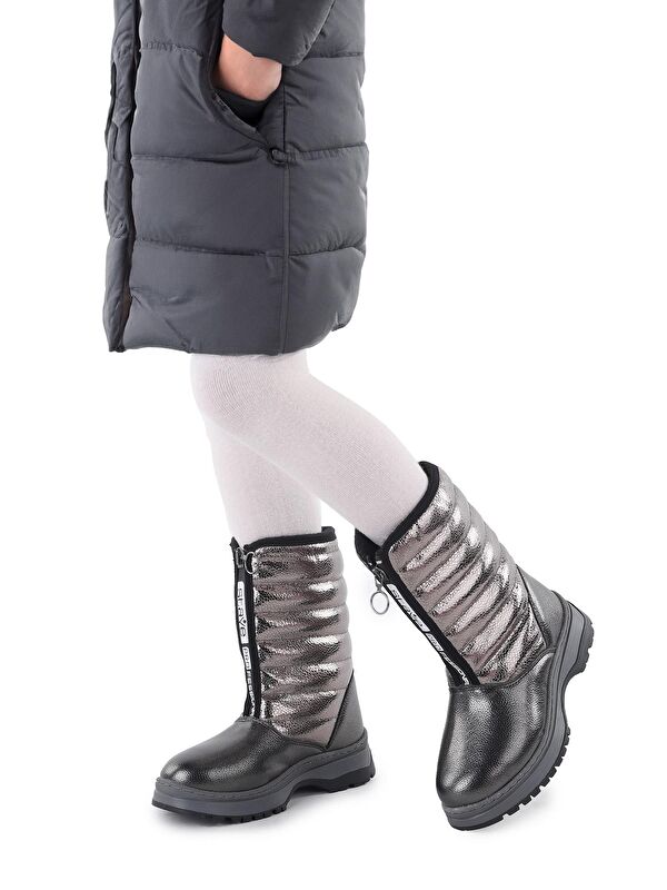 Vakko Fermuarlı Kız Çocuk Kar Botu Arz 2732 - Görsel 3