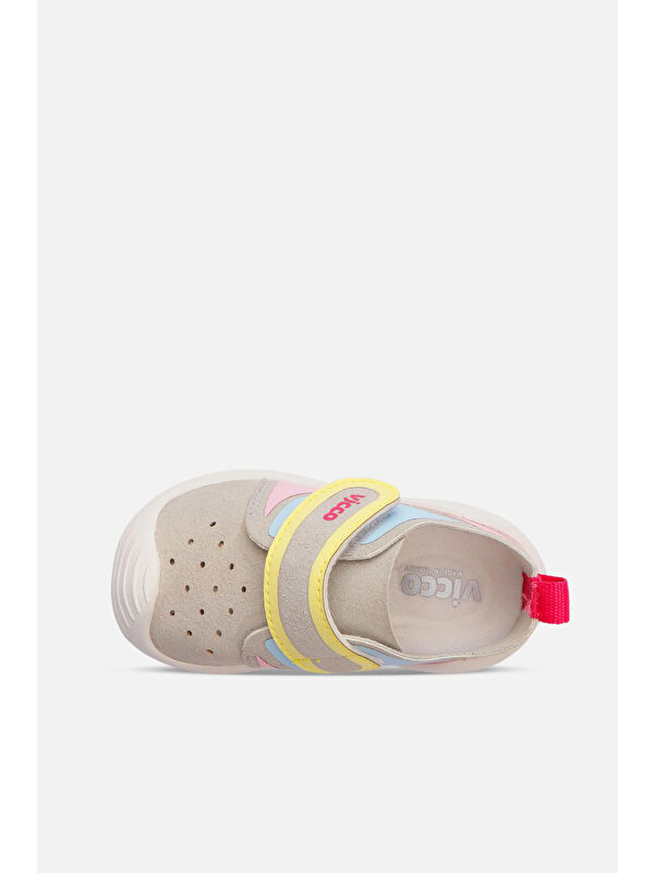 Uki Basic Kız Çocuk İlk Adım Gri/Pembe Günlük Ayakkabı - Görsel 4