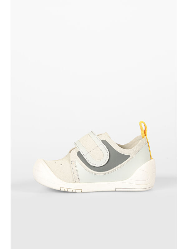 Uki Basic Erkek Bebek İlk Adım Gri Günlük Ayakkabı - Görsel 3