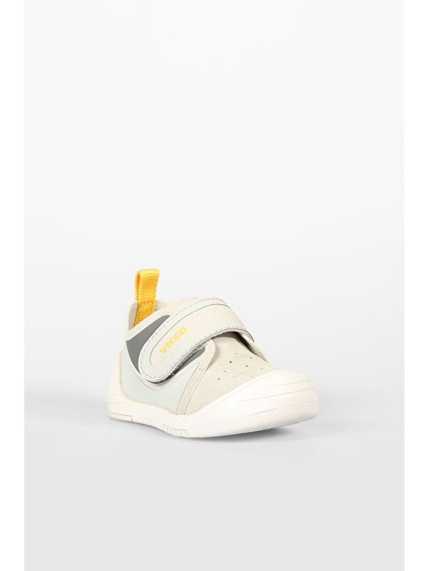 Uki Basic Erkek Bebek İlk Adım Gri Günlük Ayakkabı - Görsel 4