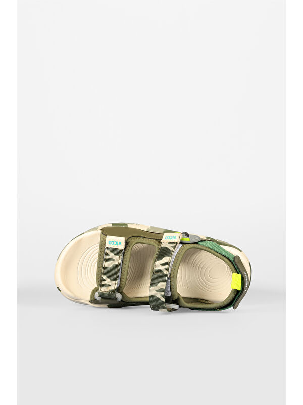 Tape Hafif Erkek Çocuk Haki Sandalet - Görsel 7