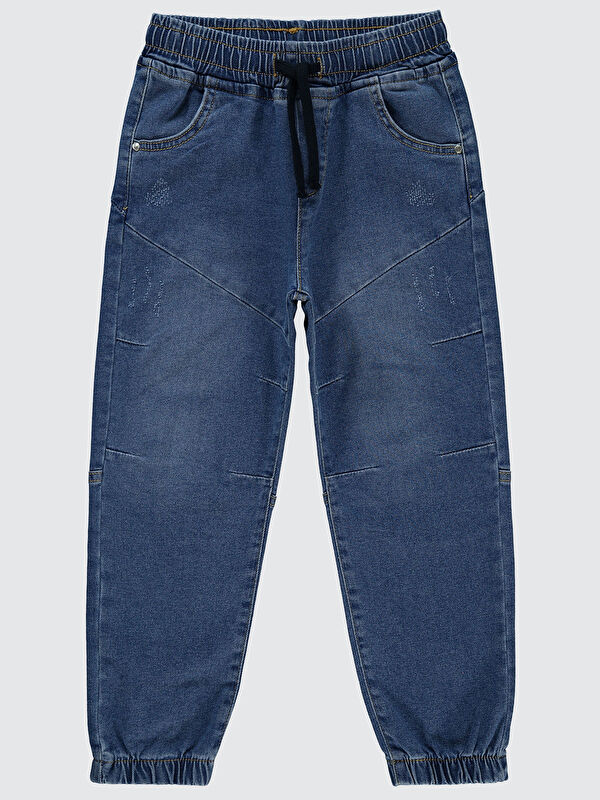 Civil Boys Erkek Çocuk Jean Pantolon 6-9 Yaş Mavi