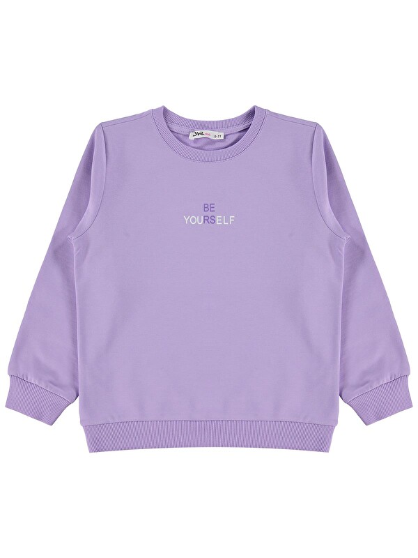 Civil Girls 6-9 Yaş Sweatshirt - Lila