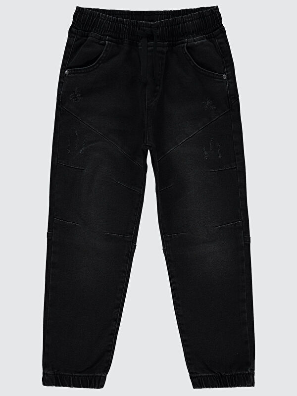 Civil Boys Erkek Çocuk Jean Pantolon 6-9 Yaş Siyah