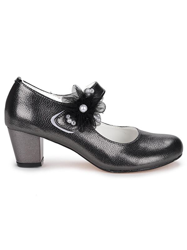 Angelina Vakko Günlük Kız Çocuk 4 Cm Topuklu Abiye Ayakkabı - Görsel 5