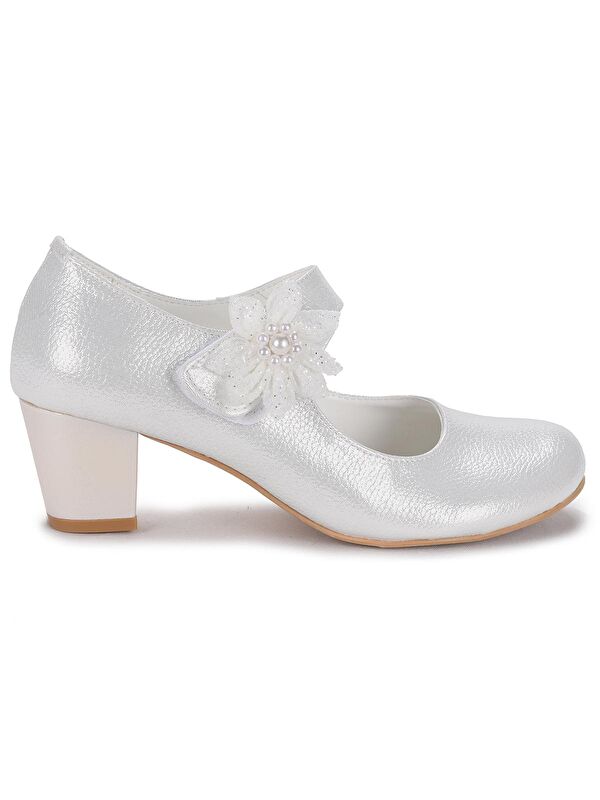 Angelina Vakko Günlük Kız Çocuk 4 Cm Topuklu Abiye Ayakkabı - Görsel 5