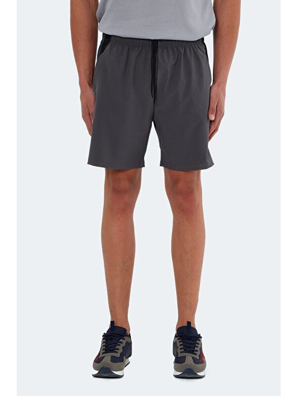 SLAZENGER RANDI Erkek Şort Koyu Gri