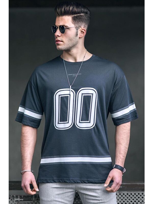 Madmext Füme Erkek %100 Pamuk Tişört 4974