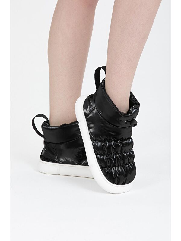 Kalın Taban Kadın Ev Botu - Görsel 3