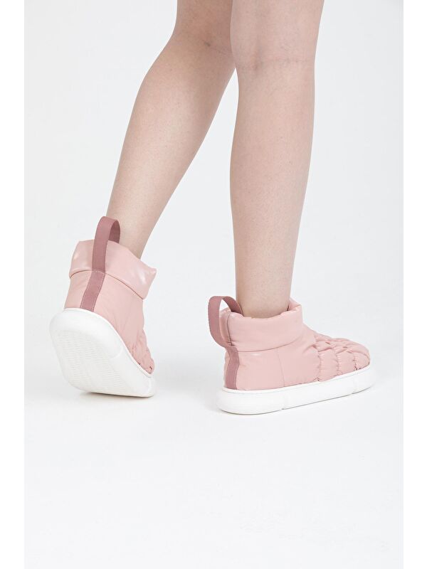 Kalın Taban Kadın Ev Botu - Görsel 3