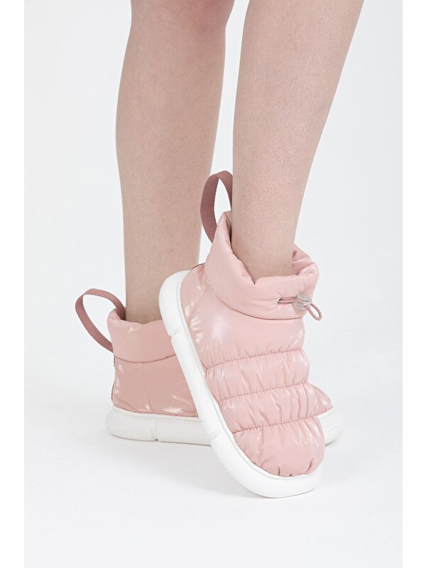 Kalın Taban Kadın Ev Botu - Görsel 4