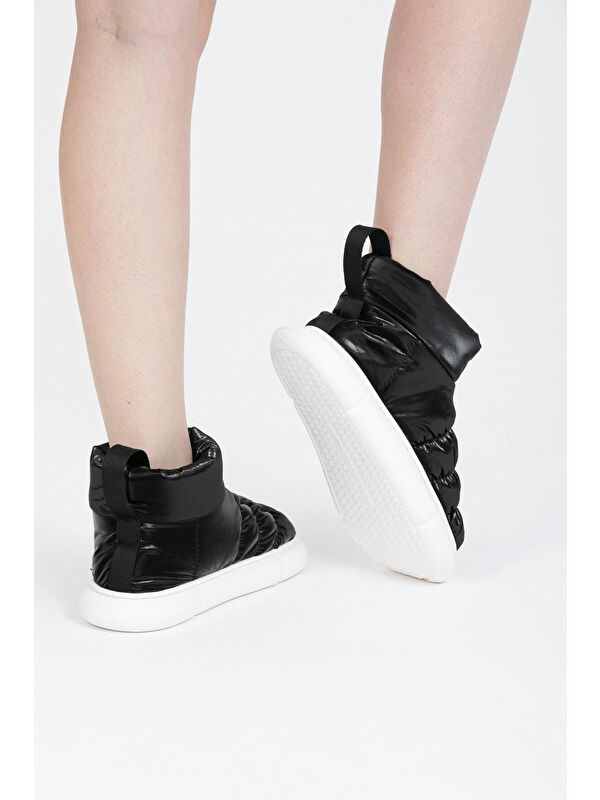 Kalın Taban Kadın Ev Botu - Görsel 6