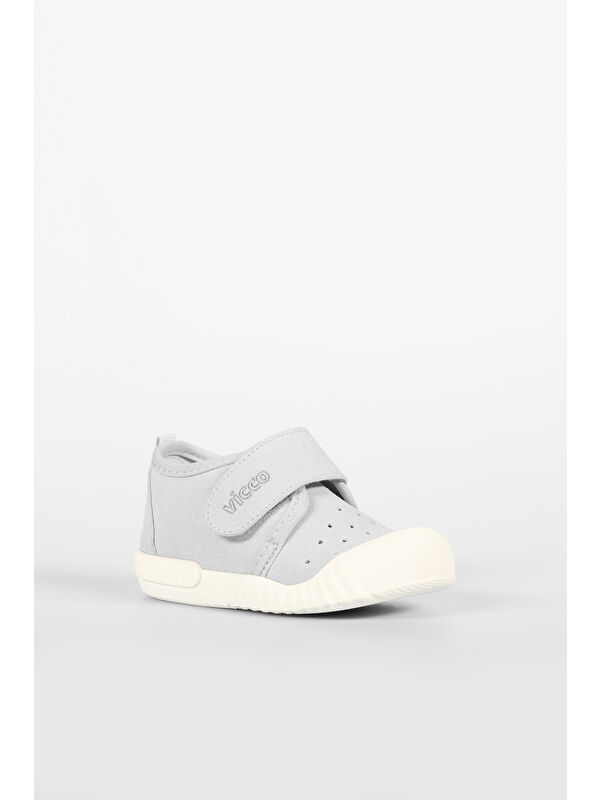 Anka II Basic Unisex Bebek Gri Günlük Ayakkabı - Görsel 4