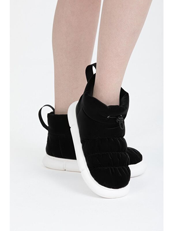 Kalın Taban Kadın Ev Botu - Görsel 6