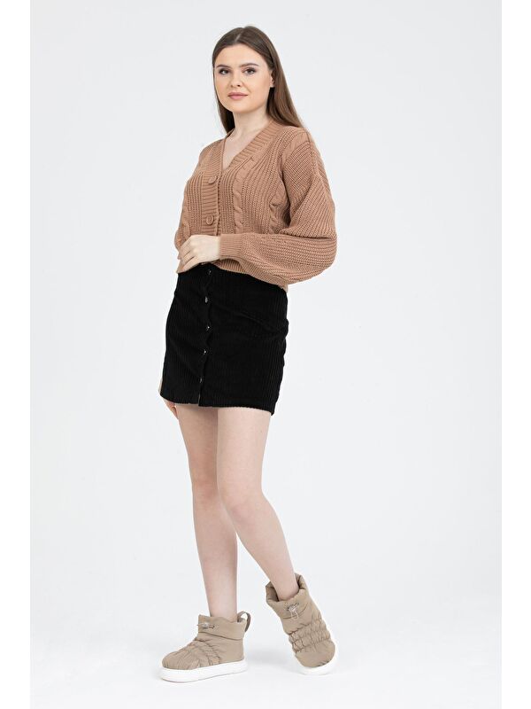 Kalın Taban Kadın Ev Botu - Görsel 4