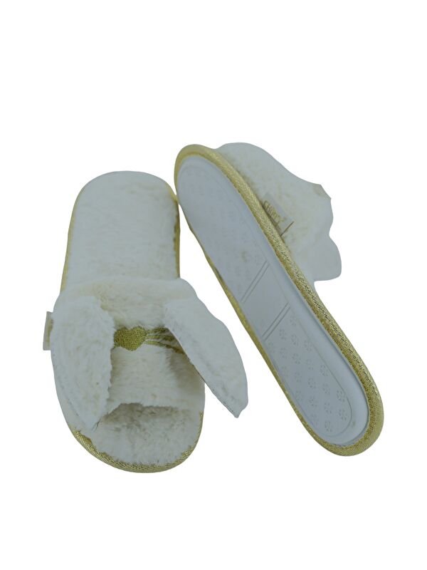 TINY - Kedi Kulağı Figürlü Kadın Terlik - Görsel 5