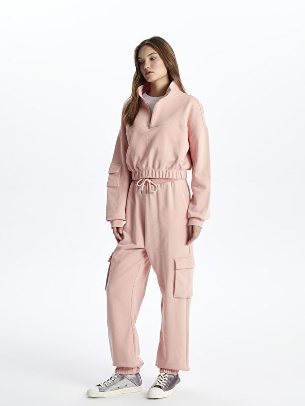 Dexia New Jersey - Cepli Joggger Pantolon - Somon Renk