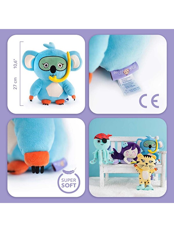 Milk&Moo Cool Koala Pelüş Oyuncak 27 cm