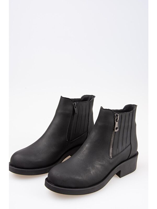 G674120609 Siyah Kadın Bot - Görsel 4