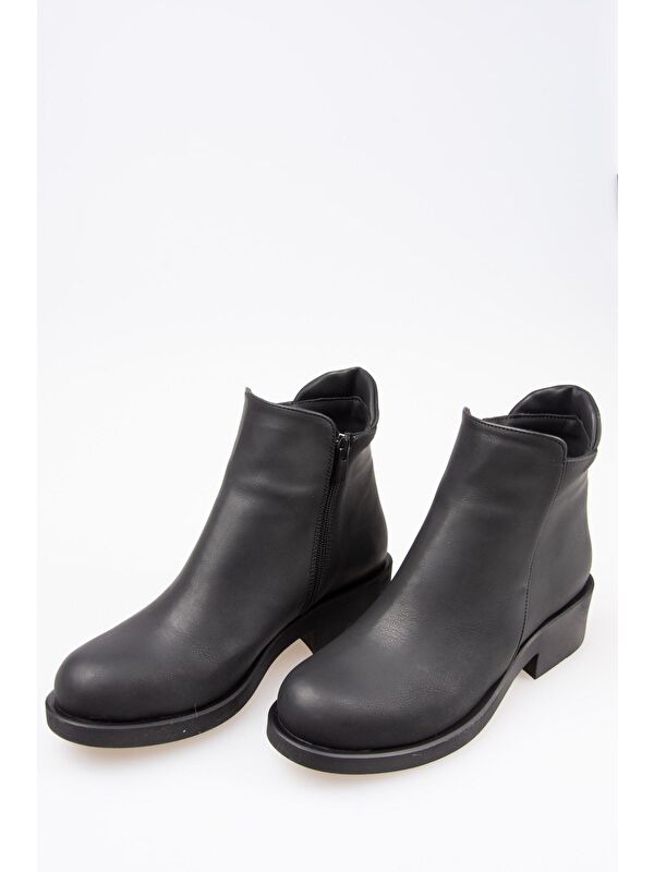 G674120409 Siyah Kadın Bot - Görsel 4