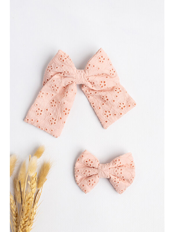 Le Mabelle Pudra Fisto Fiyonk Anne Kız Toka Set