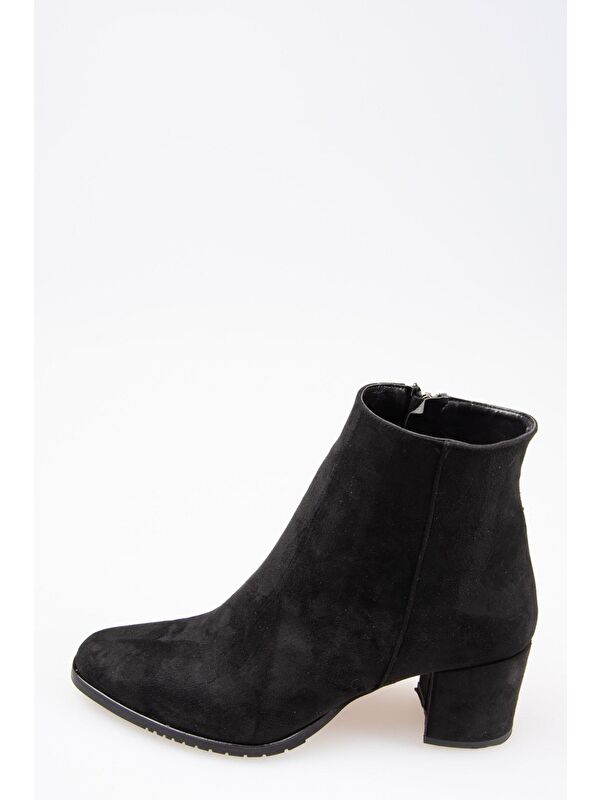 G654013102 Siyah Kadın Bot - Görsel 5