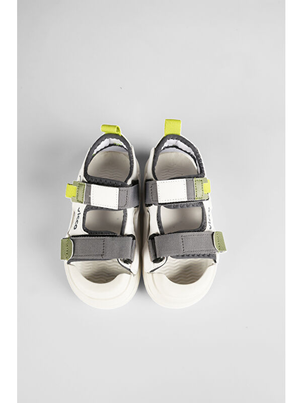 Wonder Hafif Erkek Okul Öncesi Bej Sandalet - Görsel 5