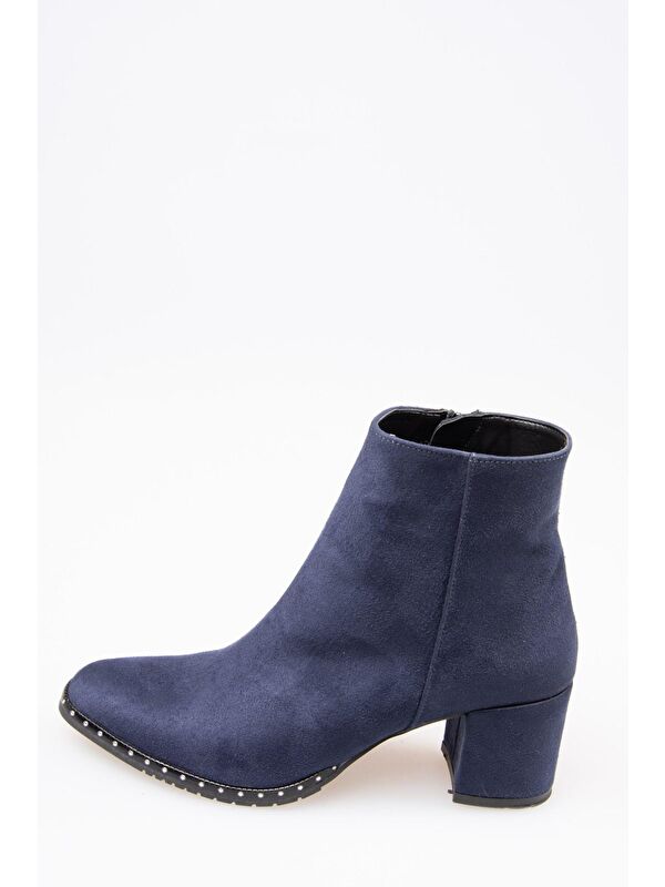 C654013302 Lacivert Kadın Bot - Görsel 5