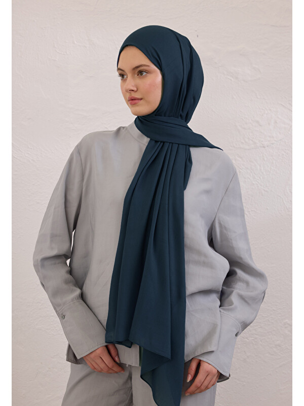 Fresh Scarfs Soft Viskon Şal Gece Mavisi