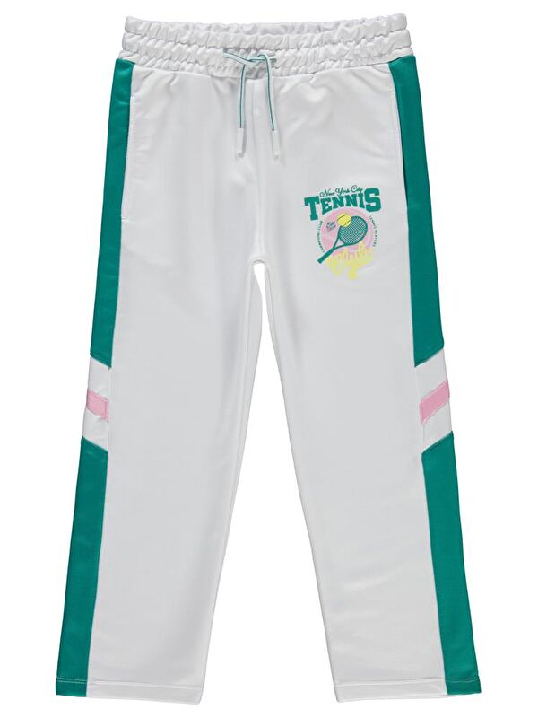 Civil Girls Tenis Baskılı 10-13 Yaş Eşofman Altı
