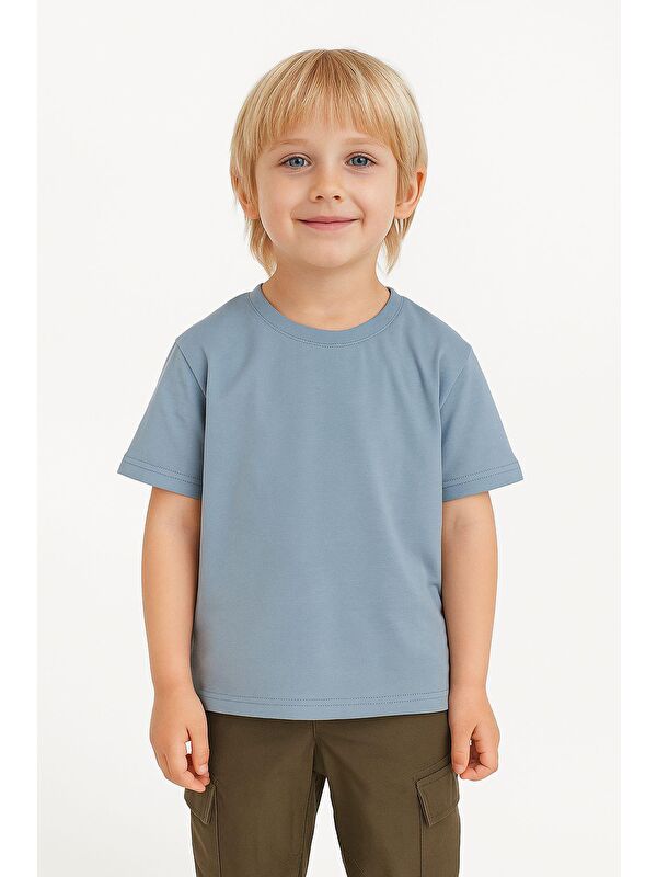 Miababy Unisex Basic Baskısız Tişört