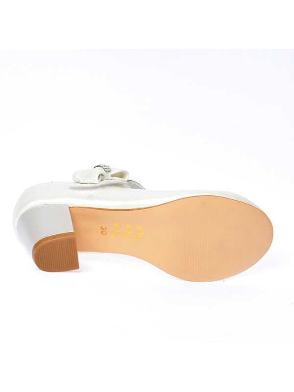 Aisha Cilt Günlük Kız Çocuk 4 Cm Topuklu Abiye Ayakkabı - Görsel 5