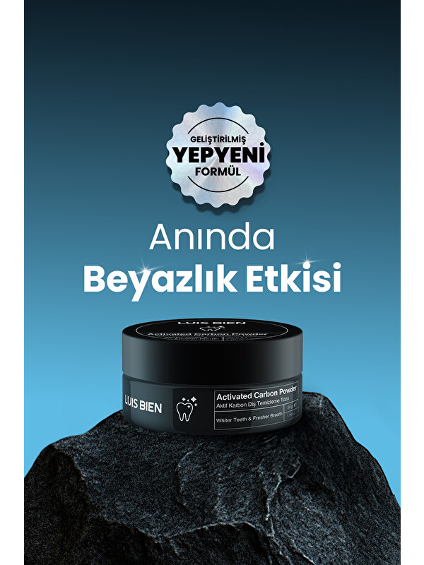 Luis Bien Aktif Karbon Diş Temizleme Tozu