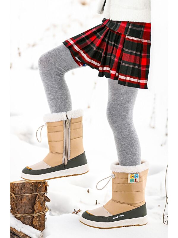 Havana Fermuarlı Günlük Kız Çocuk Kar Botu - Görsel 4