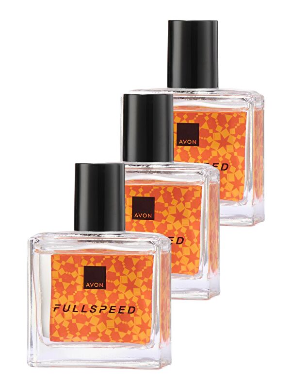 AVON Full Speed Erkek Parfüm Edt 30 Ml. Üçlü Set