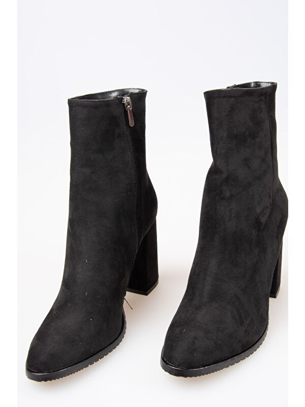 G654088302 Siyah Kadın Bot - Görsel 3