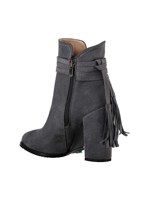 A922803902 Gri Kadın Bot - Görsel 5