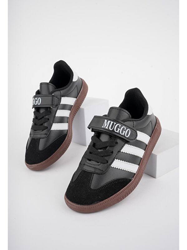 OLAF Günlük Ortopedik Bağcıklı Ve Cırtlı Çocuk Sneaker Spor Ayakkabı - Görsel 3