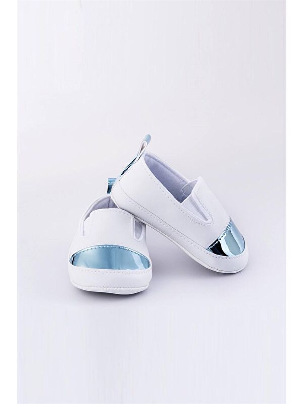 Aynalı Patik Mavi - Görsel 4