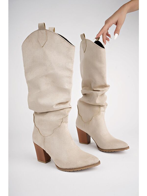 ILKN05 Kovboy Kadın Çizme - Görsel 6