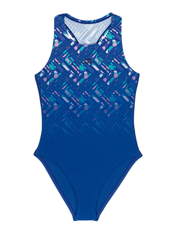 SLAZENGER Sports Back Kız Çocuk Pembe / Mor Mayo