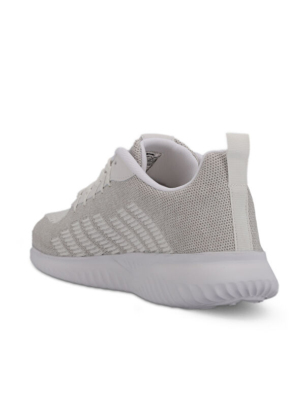 ARMOR I Erkek Kırık Beyaz Koşu & Yürüyüş Spor Ayakkabısı - Görsel 4