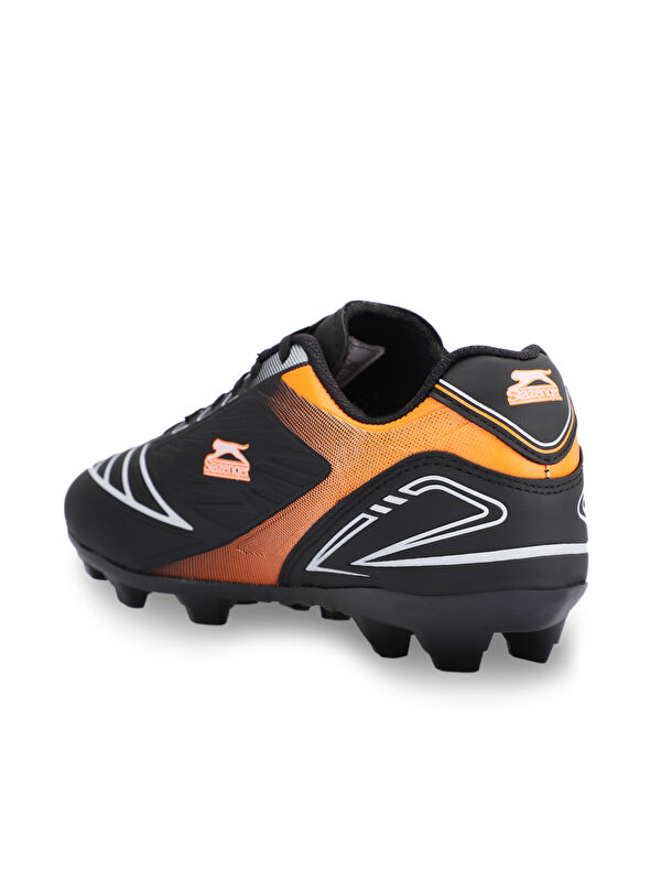 DANGER I KR Erkek Halı Saha Siyah / Turuncu Futbol Ayakkabısı - Görsel 4