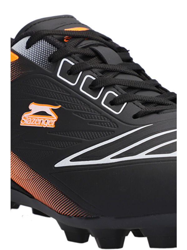 DANGER I KR Erkek Halı Saha Siyah / Turuncu Futbol Ayakkabısı - Görsel 5