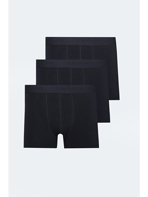 SLAZENGER JAMA 3 lü Set Erkek Lacivert Boxer