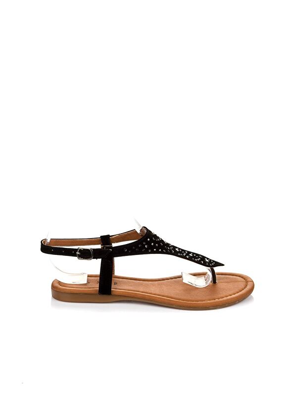 Siyah Kadın Sandalet B548392002 - Görsel 3